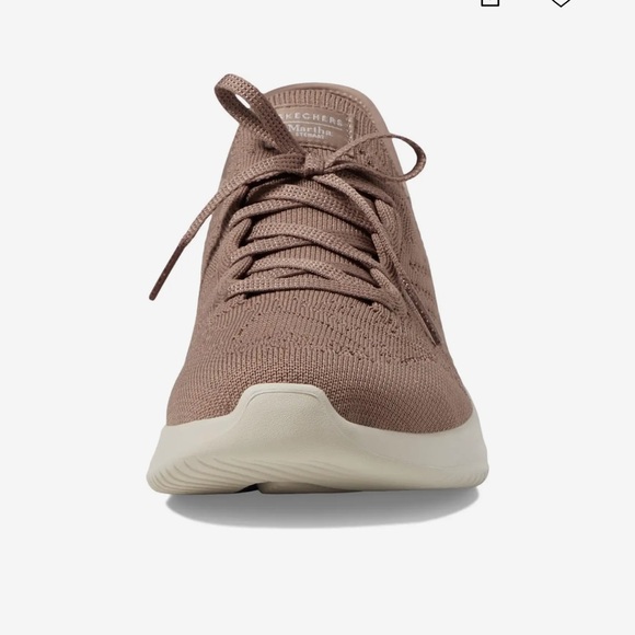 NEW Womens SKECHERS MARTHA STEWART SLIP-INS: ULTRA‎ FLEX 3.0 Mocha KNIT Shoes - Picture 6 of 13